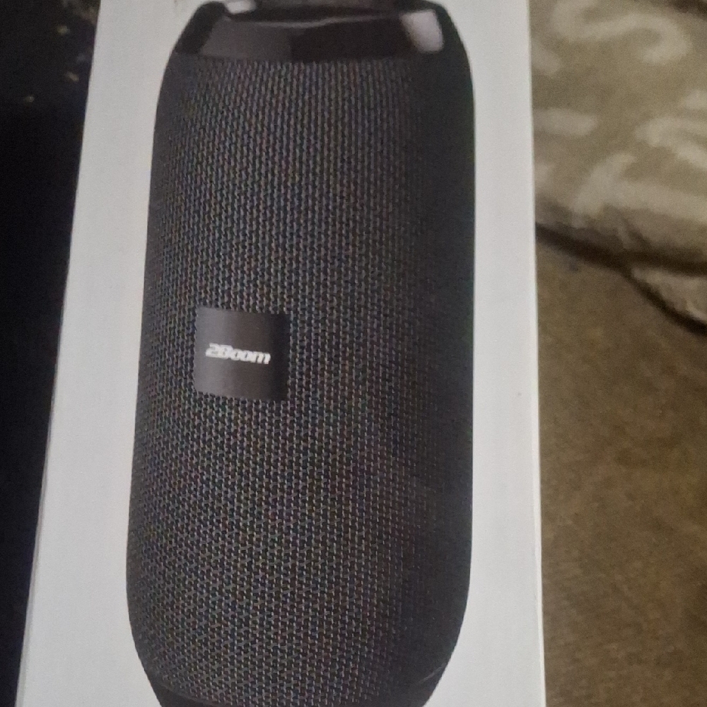 Zoom Portable Bluetooth Speaker - Black